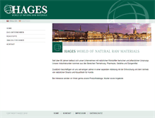 Tablet Screenshot of hages.com